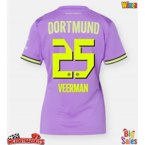 Borussia Dortmund Joey Veerman #25 Replica Third Stadium Shirt for Women 2026-27 Short Sleeve